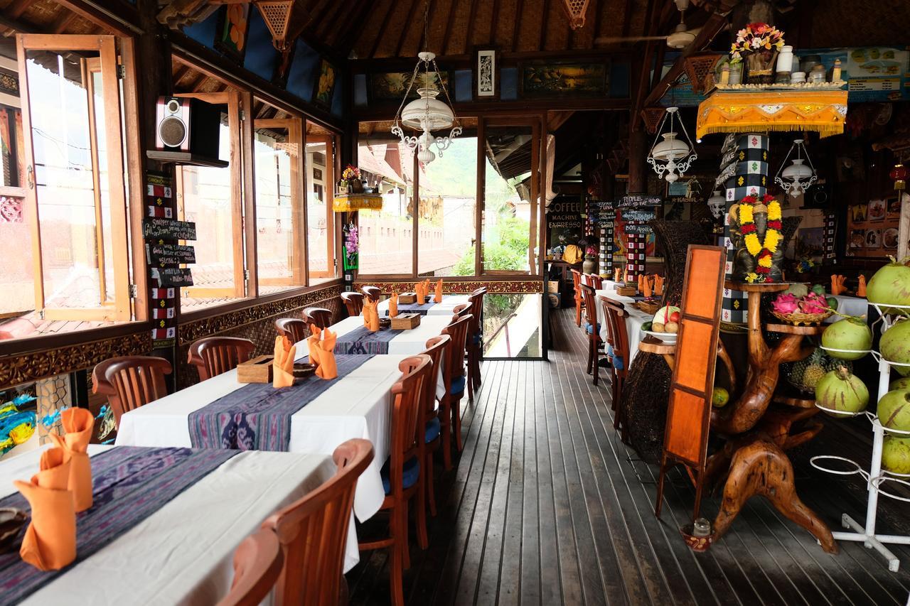 Kerti Beach Bungalow And Restaurant Padangbai  Esterno foto